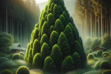 Thuja brabant - eine immergrüne Pflanze