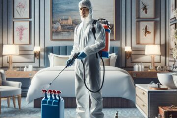 Chemia hotelowa: Rola dezynfekcji w utrzymaniu standardów higieny.